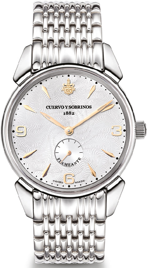 Cuervo y Sobrinos Watch Historiador Flameante - Silver