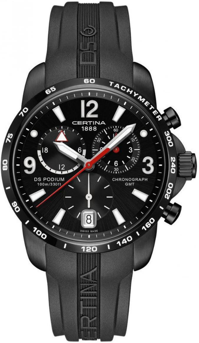 Certina Watch DS Podium Big Size Chrono GMT Quartz