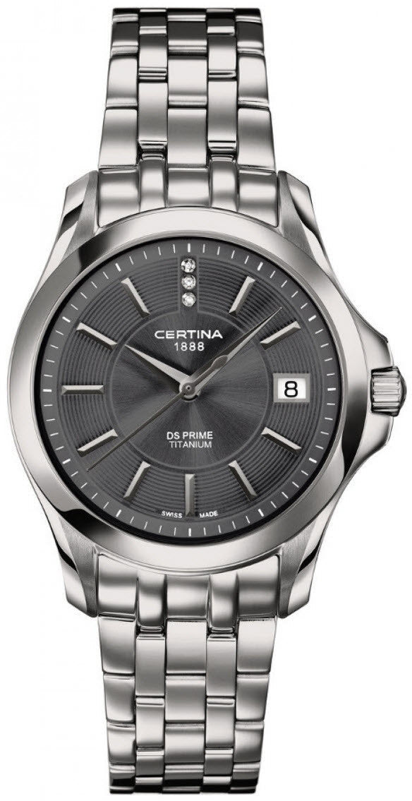 Certina Watch DS Prime Lady Round Quartz - Grey