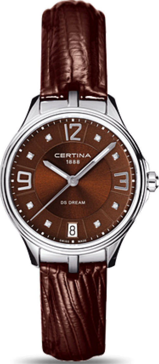 Certina Watch DS Dream Quartz - Brown