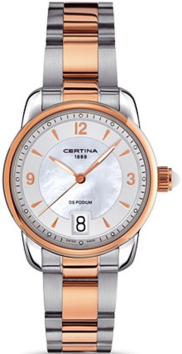 Certina Watch DS Podium Lady Quartz - White