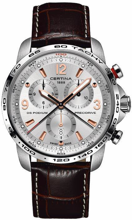 Certina Watch DS Podium Big Size - Silver