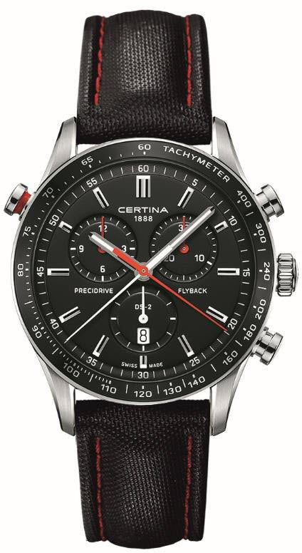 Certina Watch DS-2 Chrono Flyback - Black