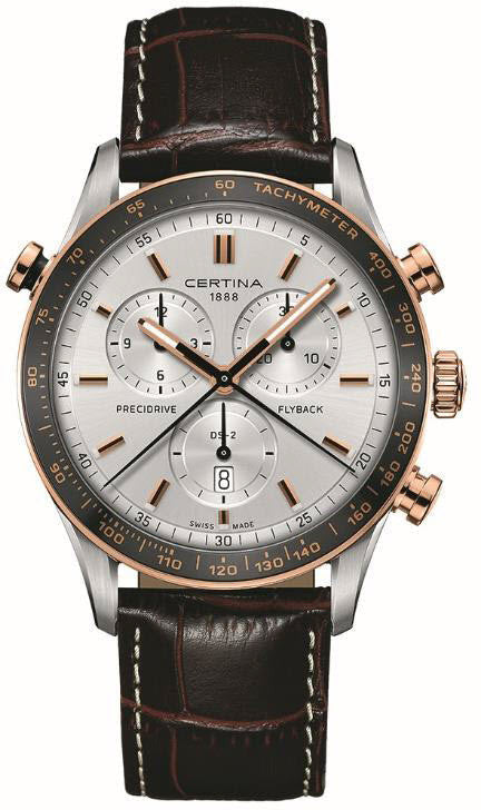 Certina Watch DS-2 Chrono Flyback - Silver