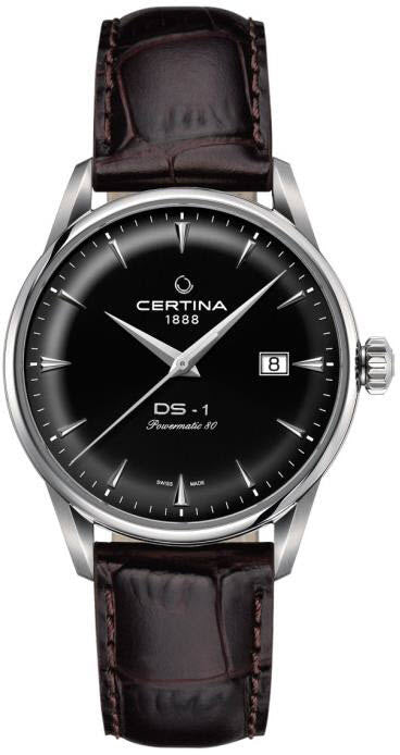 Certina Watch DS-1 Mens Powermatic 80 - Black