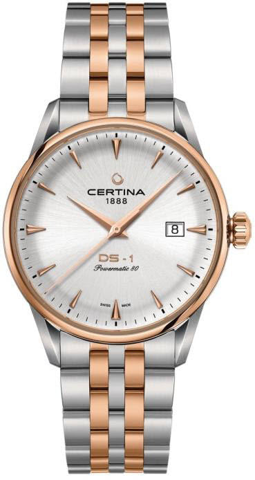 Certina Watch DS-1 Mens Powermatic 80 - Silver
