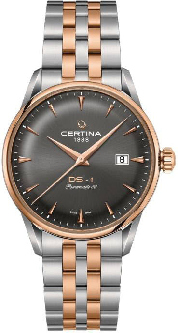 Certina Watch DS-1 Mens Powermatic 80 - Grey