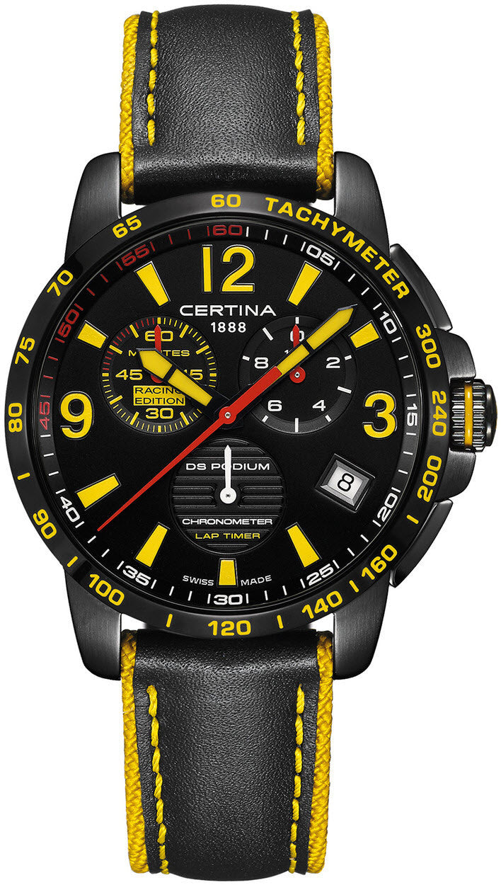 Certina Watch DS Podium Chrono Lap Timer
