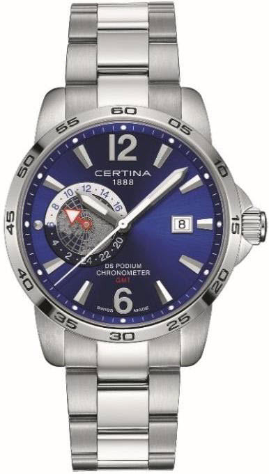 Certina Watch DS Podium GMT - Blue