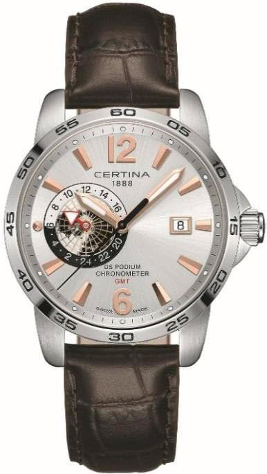 Certina Watch DS Podium GMT - Silver