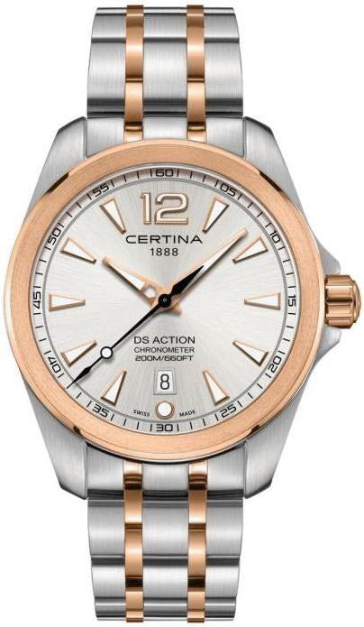 Certina Watch DS Action Mens - Silver