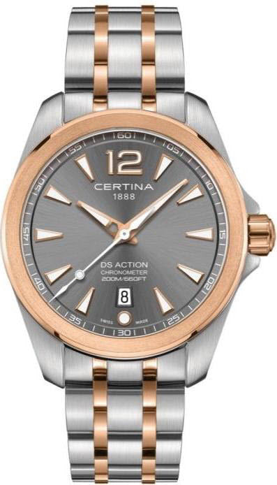 Certina Watch DS Action Mens - Grey