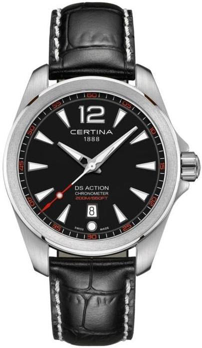 Certina Watch DS Action Mens - Black