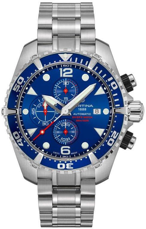 Certina Watch DS Action Chrono Diver - Blue