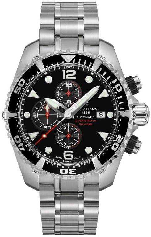 Certina Watch DS Action Chrono Diver - Black