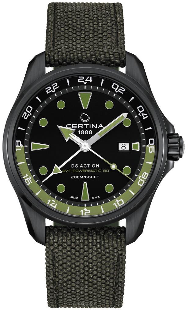 Certina Watch DS Action GMT Powermatic 80
