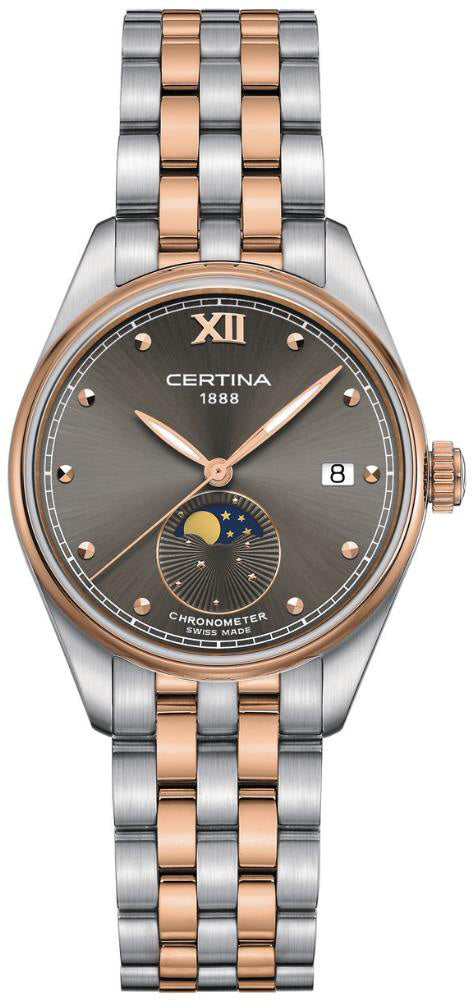 Certina Watch DS-8 Moon Phase Lady - Grey