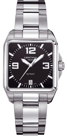 Certina Watch DS Trust Mens - Black
