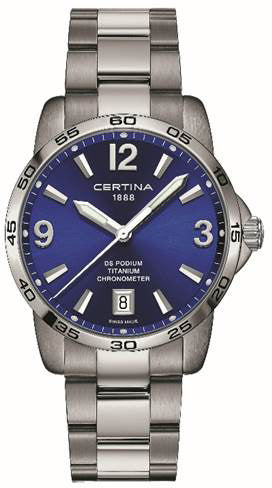 Certina Watch DS Podium Gent - Blue