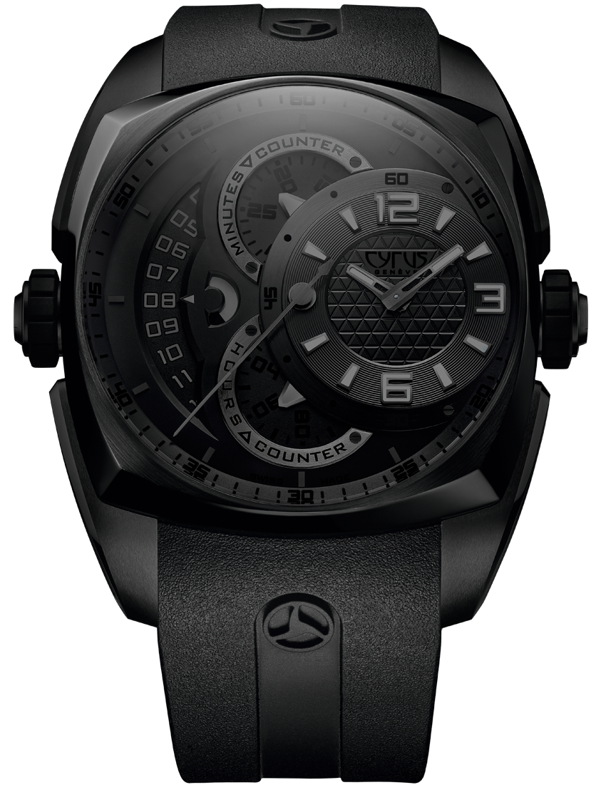 Cyrus Watch Klepcys Chronograph Black DLC Limited Edition - Black