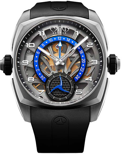Cyrus Watch Klepcys GMT Retrograde Titanium Limited Edition - Grey