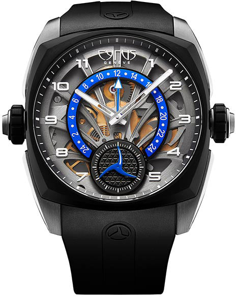 Cyrus Watch Klepcys GMT Retrograde Titanium DLC Limited Edition - Grey