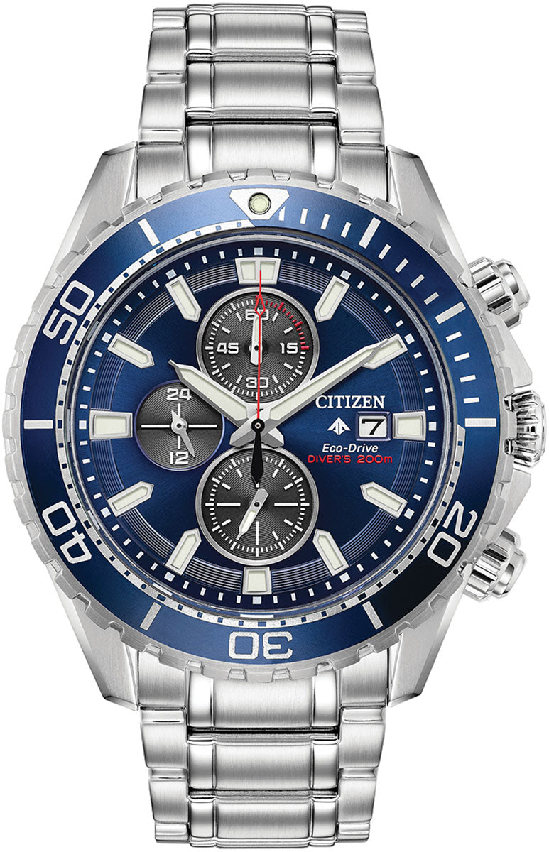 Citizen Watch Promaster Diver Chronograph Eco Drive Mens