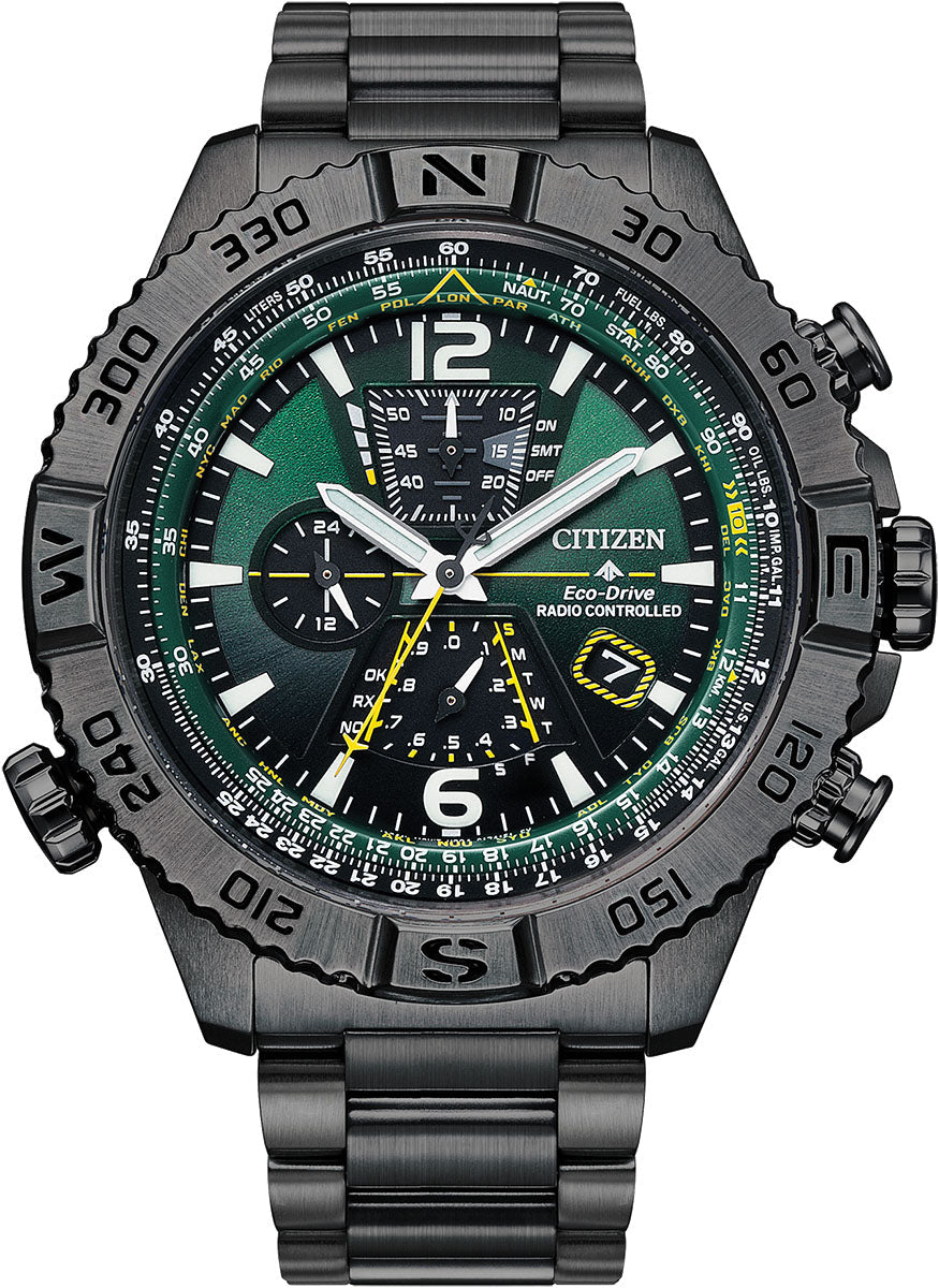 Citizen Watch Promaster Navihawk A.T Eco Drive Mens - Green