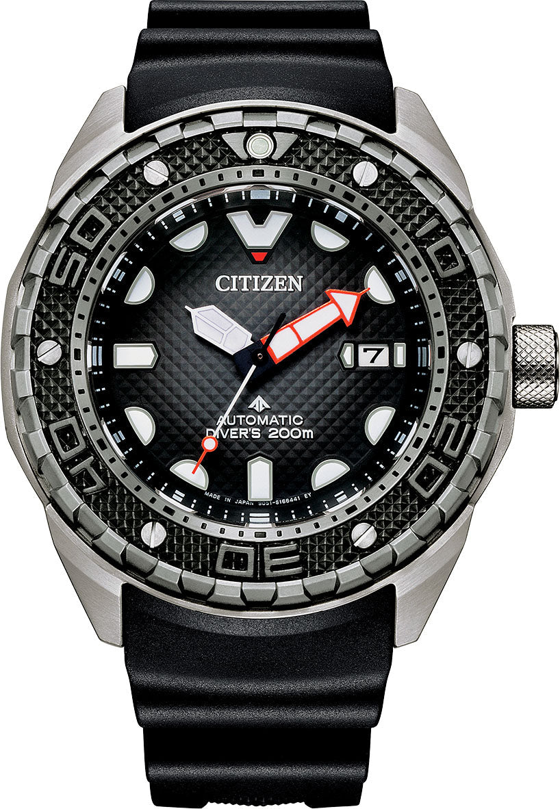 Citizen Watch Promaster Dive Automatic Super Titanium Mens - Black