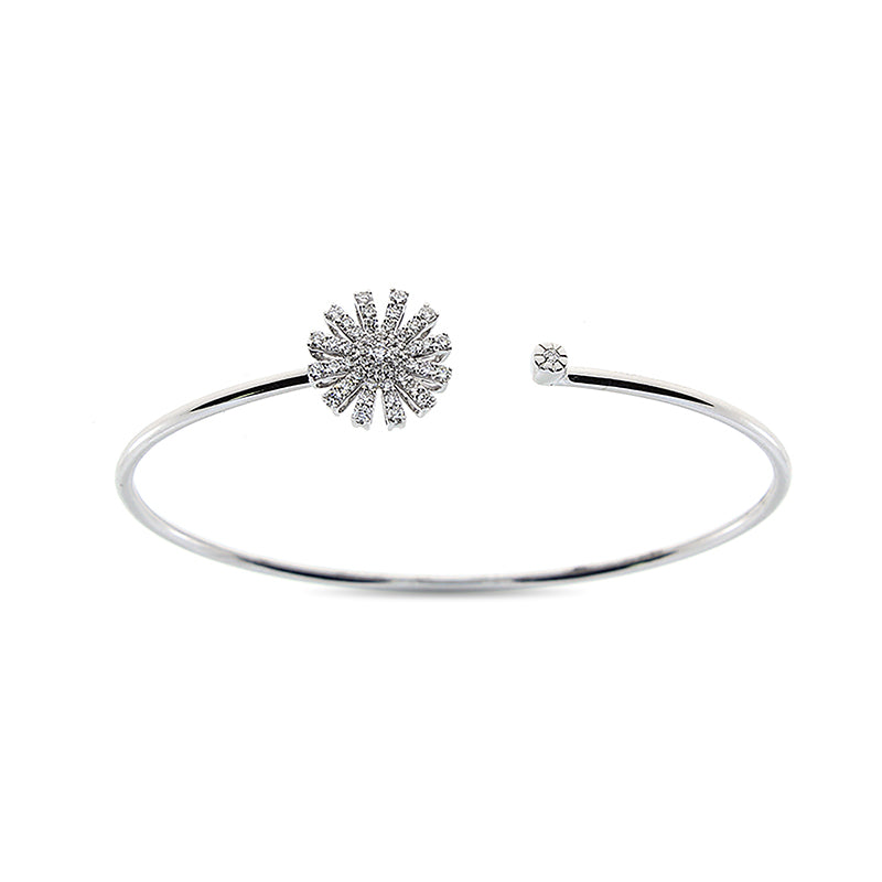 Damiani Margherita 18ct White Gold 0.38ct Diamond Bracelet - Gold