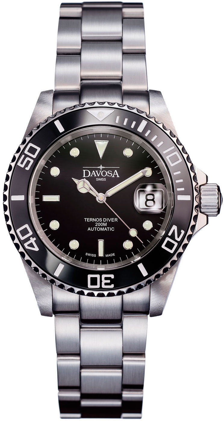 Davosa Watch Ternos Diver Ceramic - Black