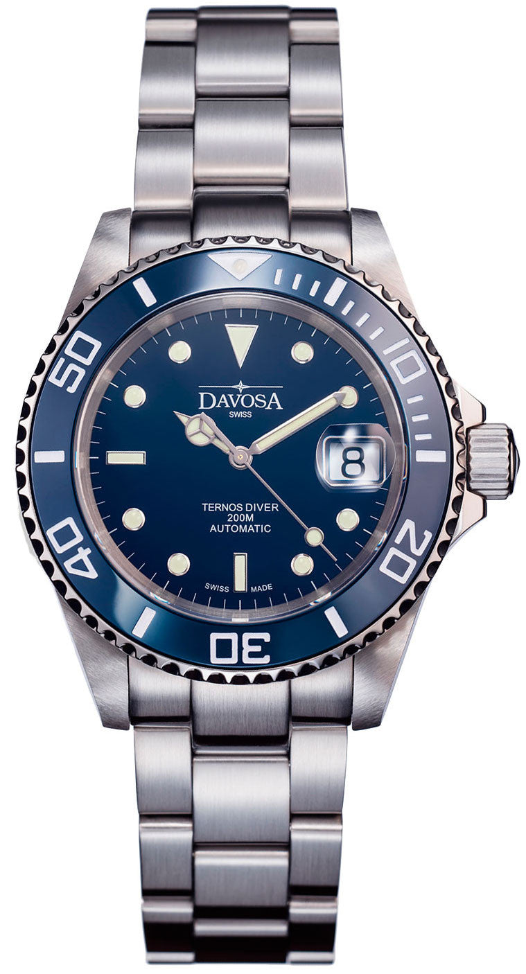 Davosa Watch Ternos Diver Ceramic - Blue