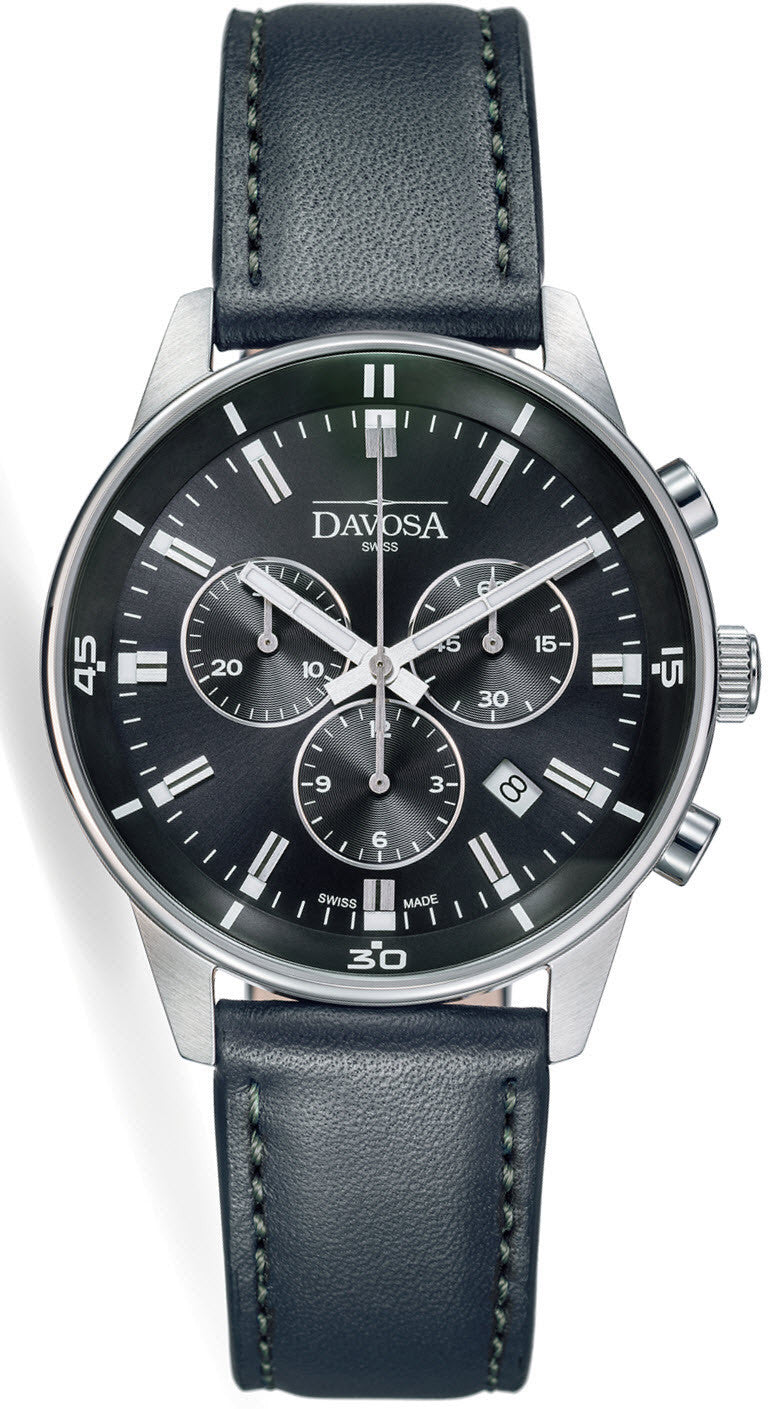 Davosa Watch Vireo Chronograph - Black