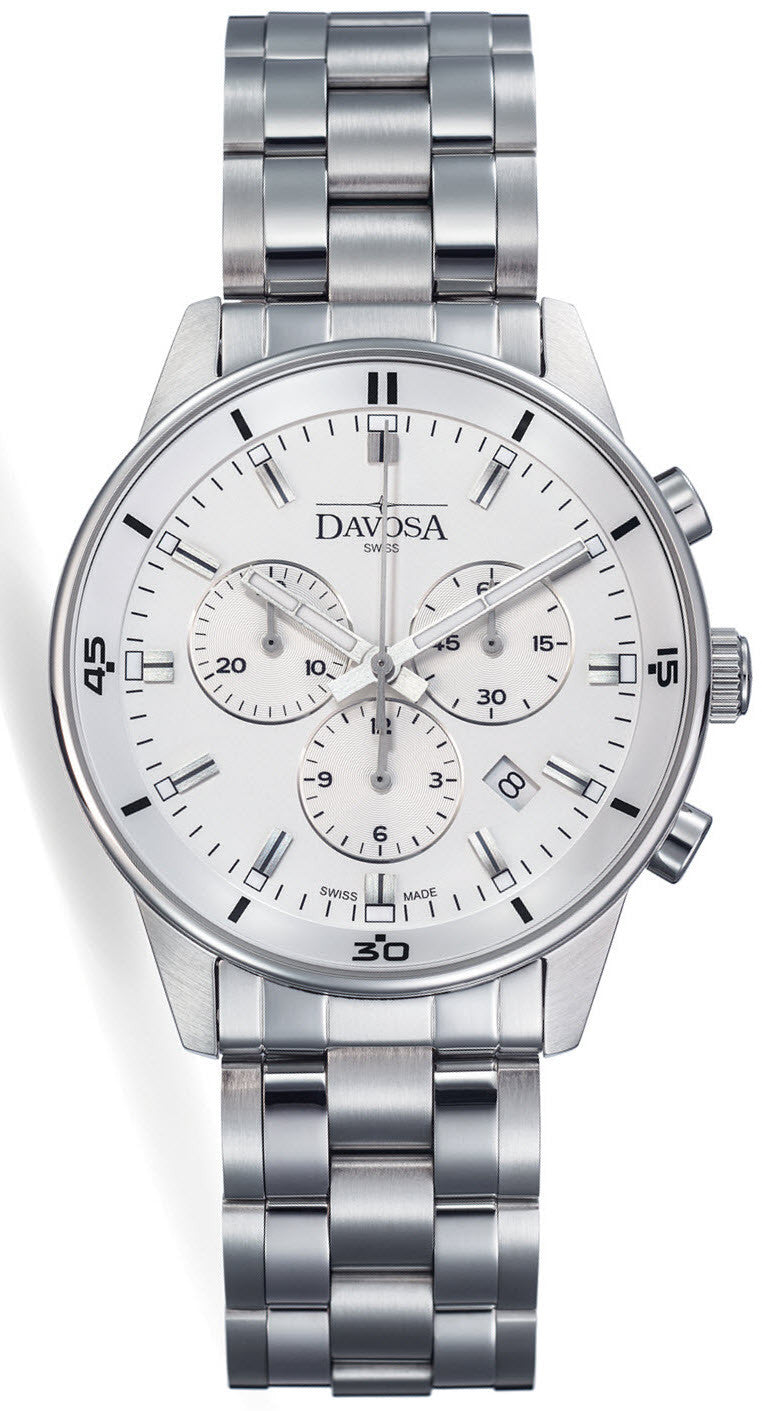 Davosa Watch Vireo Chronograph - White