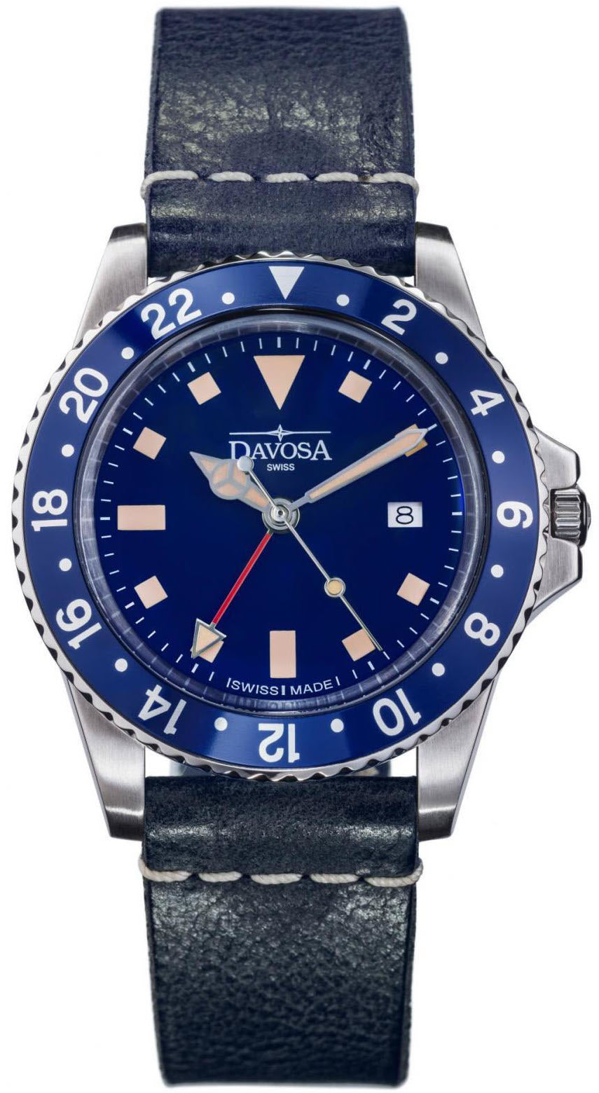 Davosa Watch Vintage Diver - Blue