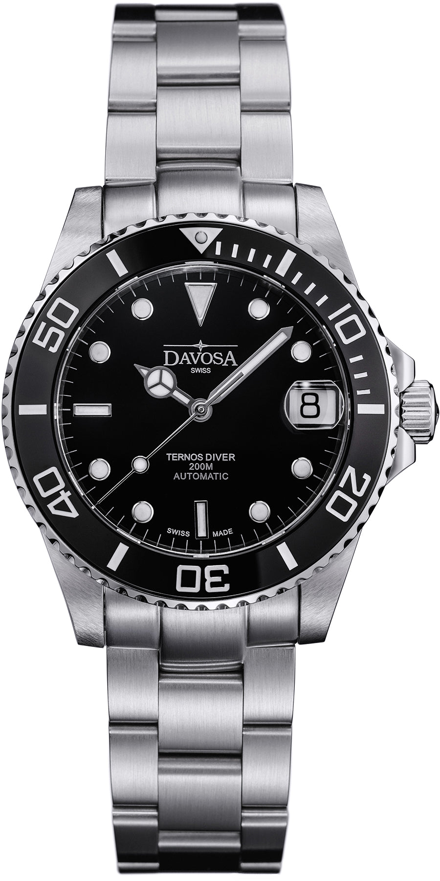 Davosa Watch Ternos Diver Lady Black - Black