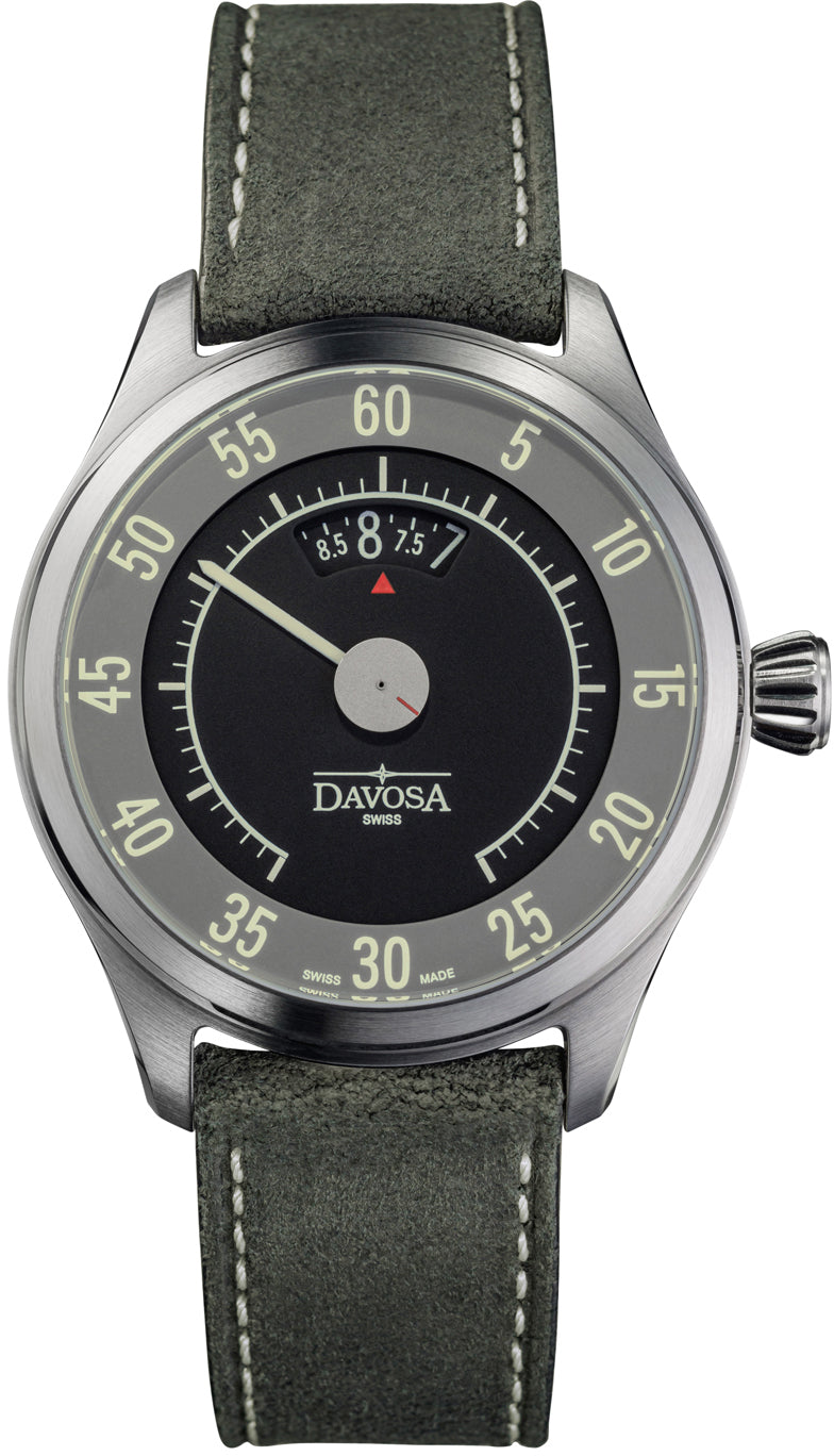 Davosa Watch Newton Speedometer Automatic Mens - Black