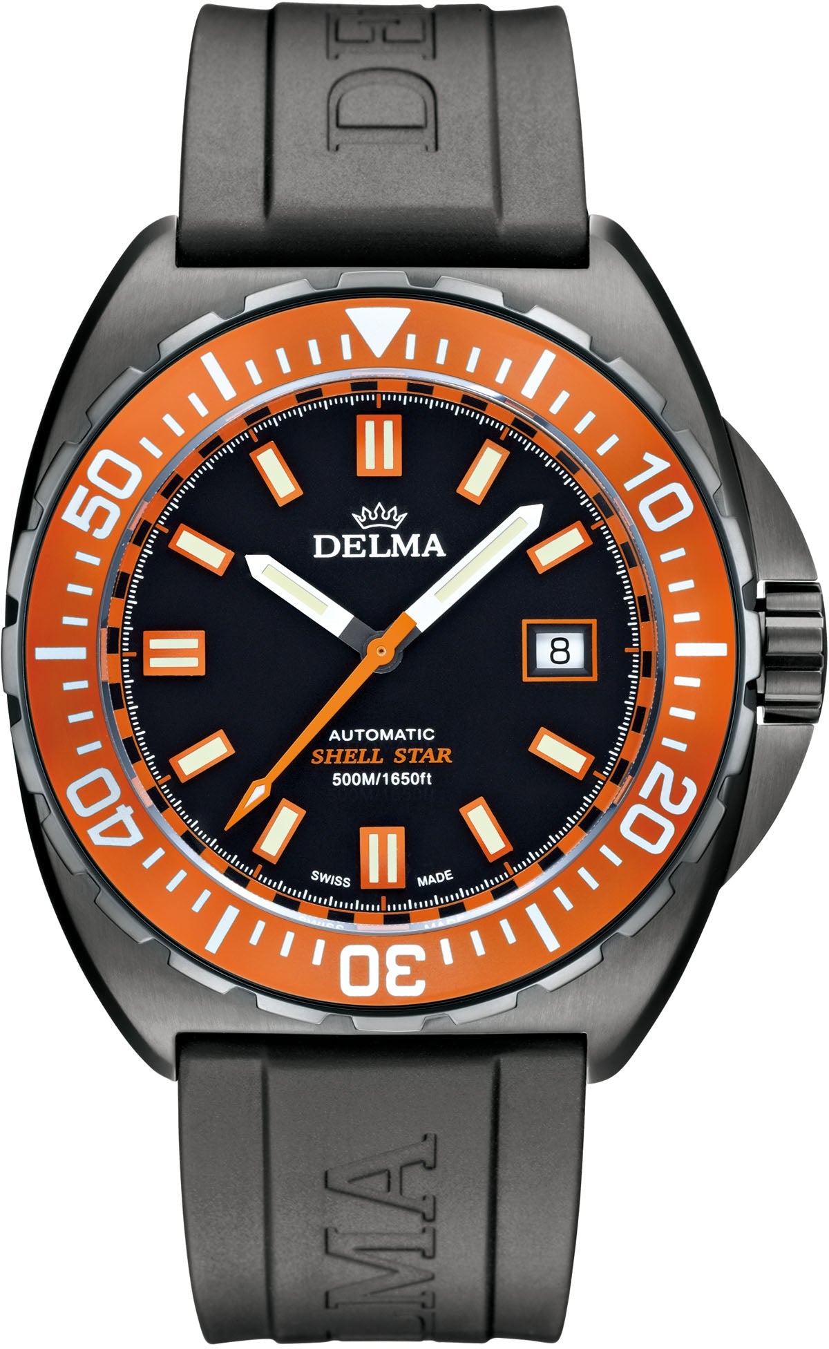 Delma Watch Shell Star Black Tag Automatic Limited Edition - Black