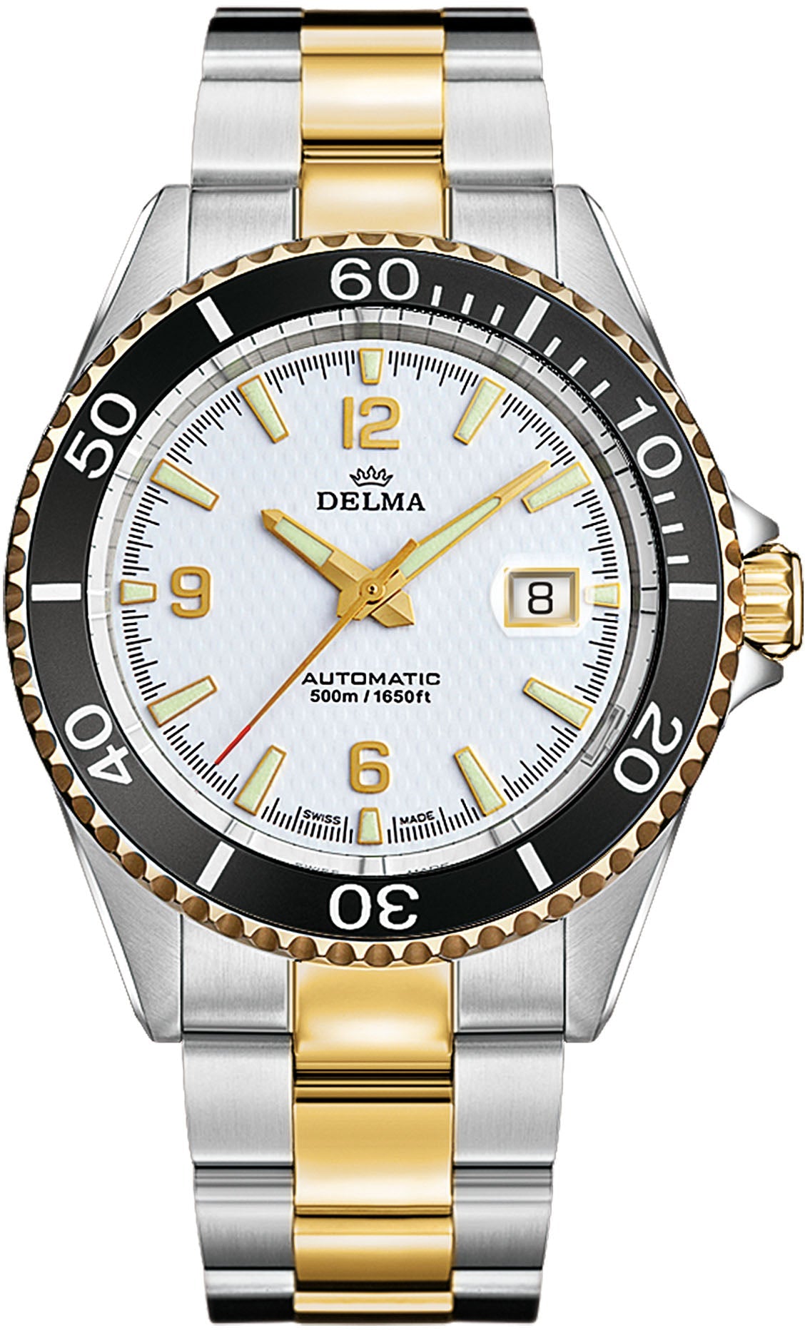 Delma Watch Santiago Automatic Ceramic - White