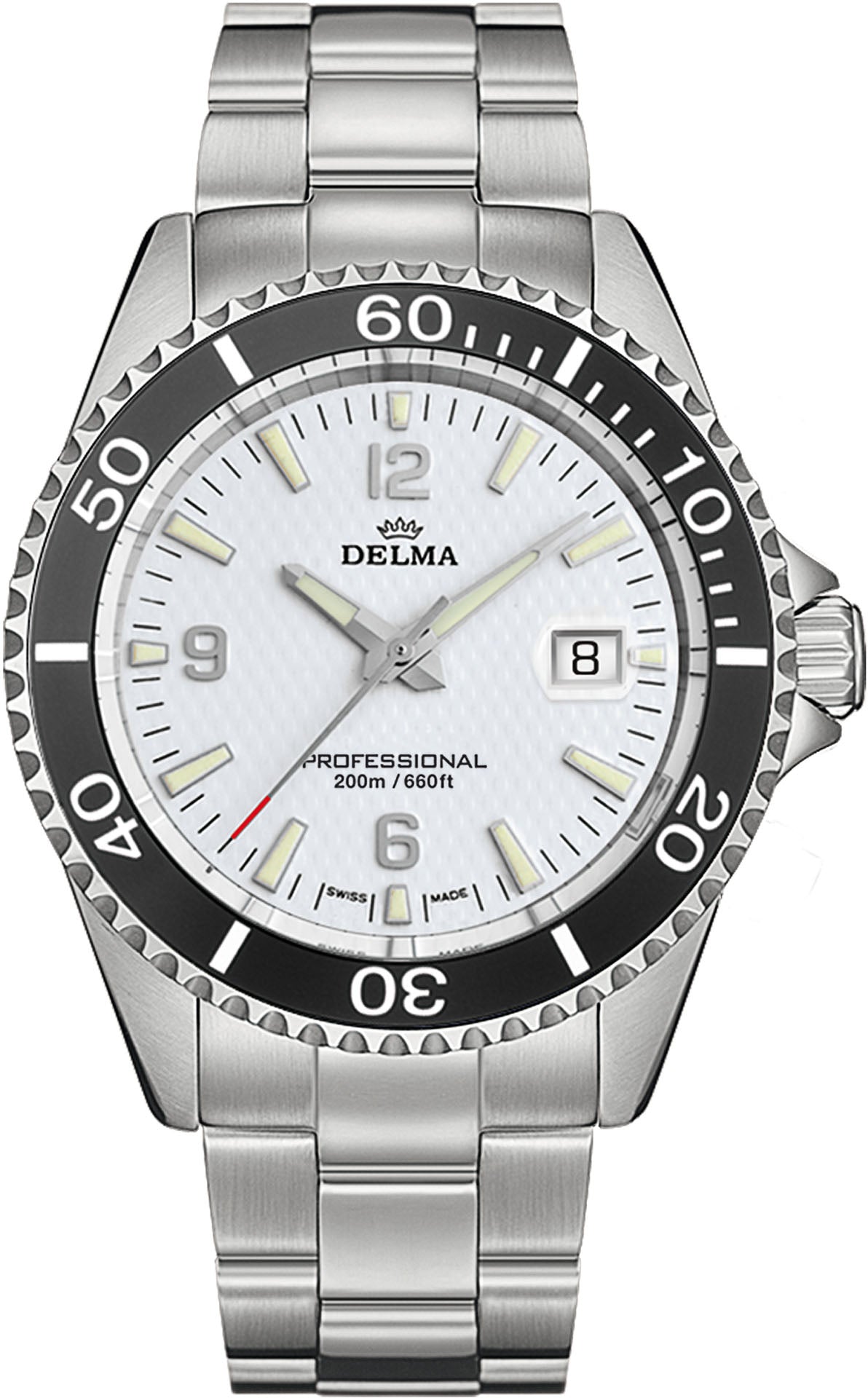 Delma Watch Santiago Quartz - White