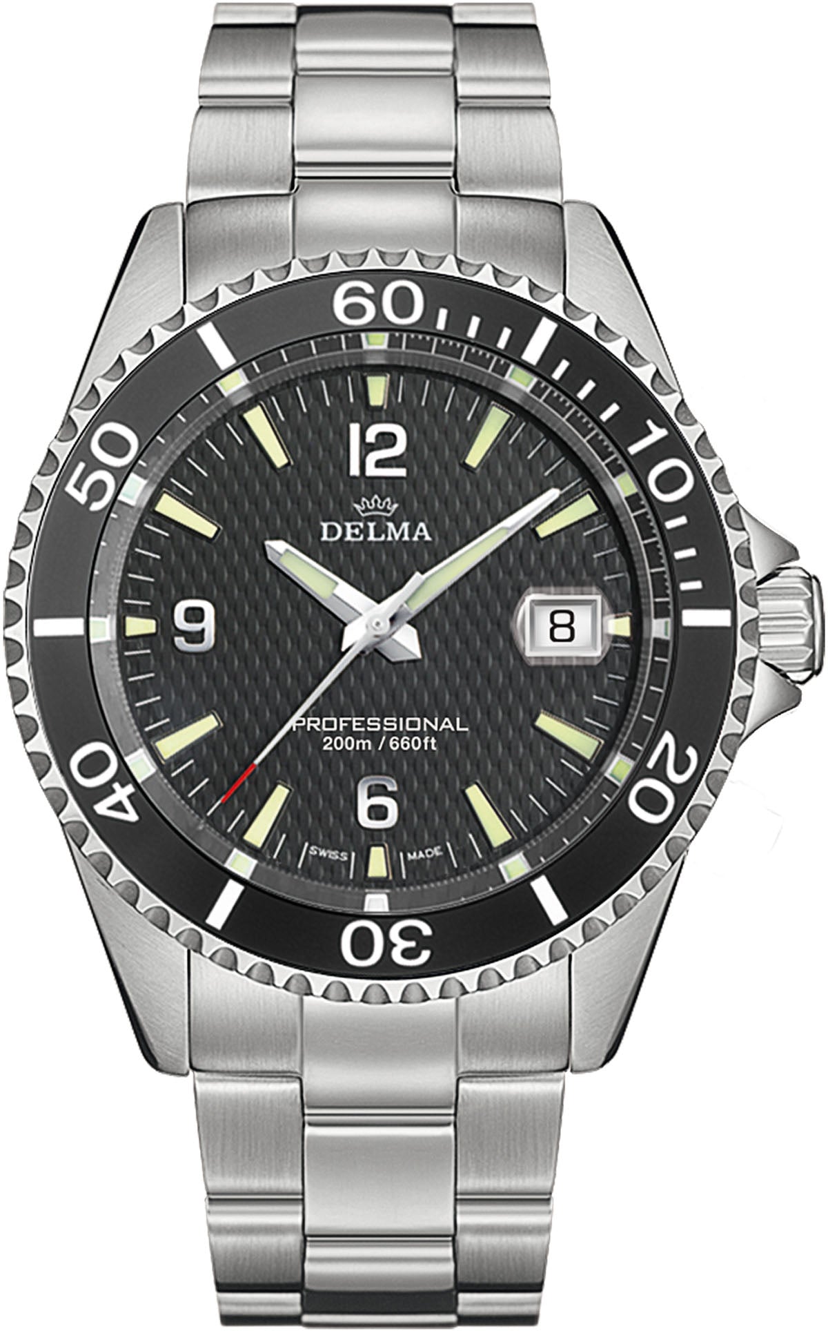 Delma Watch Santiago Quartz - Black