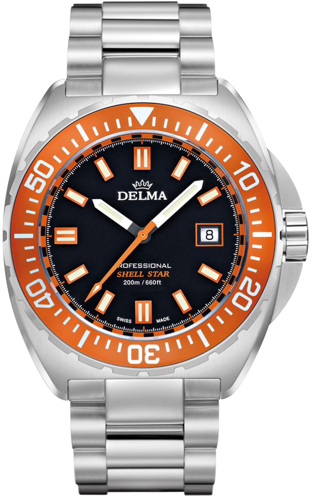 Delma Watch Shell Star Quartz - Black