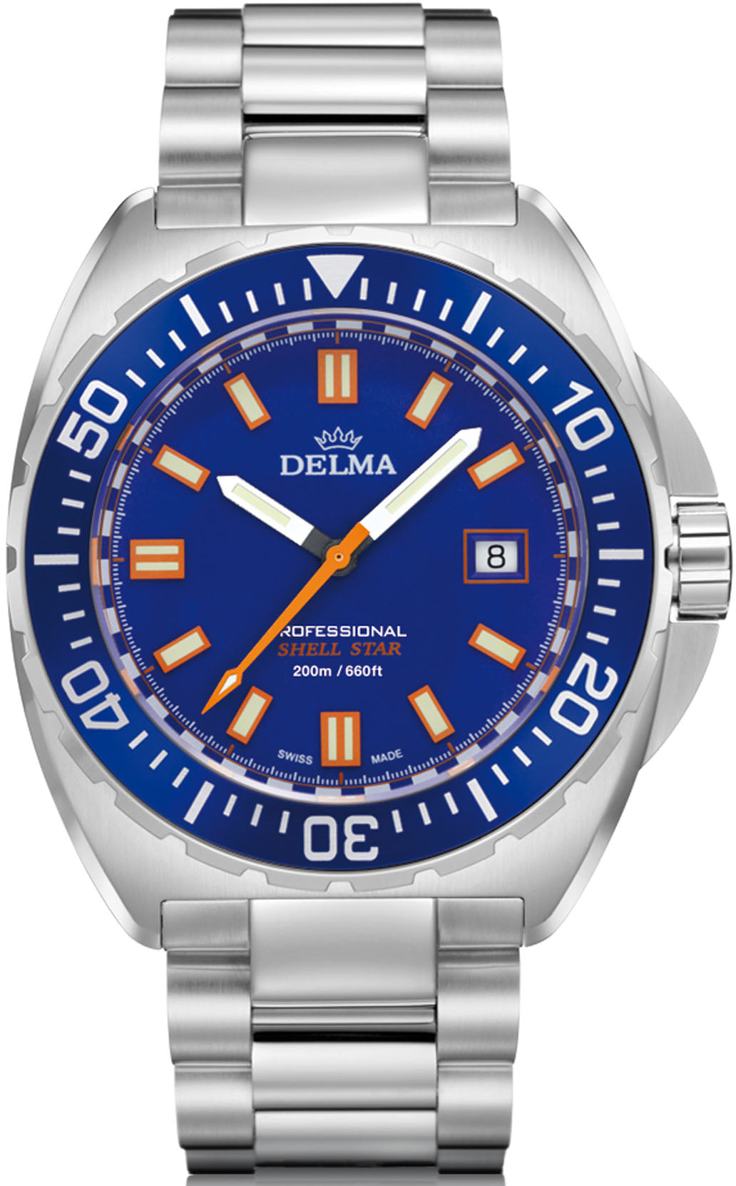 Delma Watch Shell Star Quartz - Blue