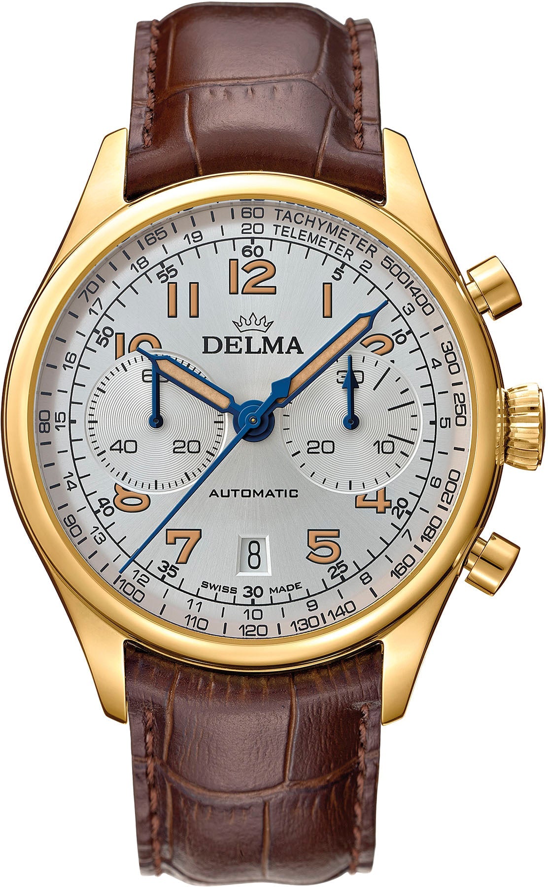 Delma Watch Heritage Chronograph Limited Edition - Silver