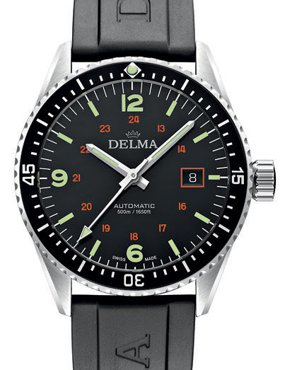 Delma Watch Cayman Field Automatic - Black
