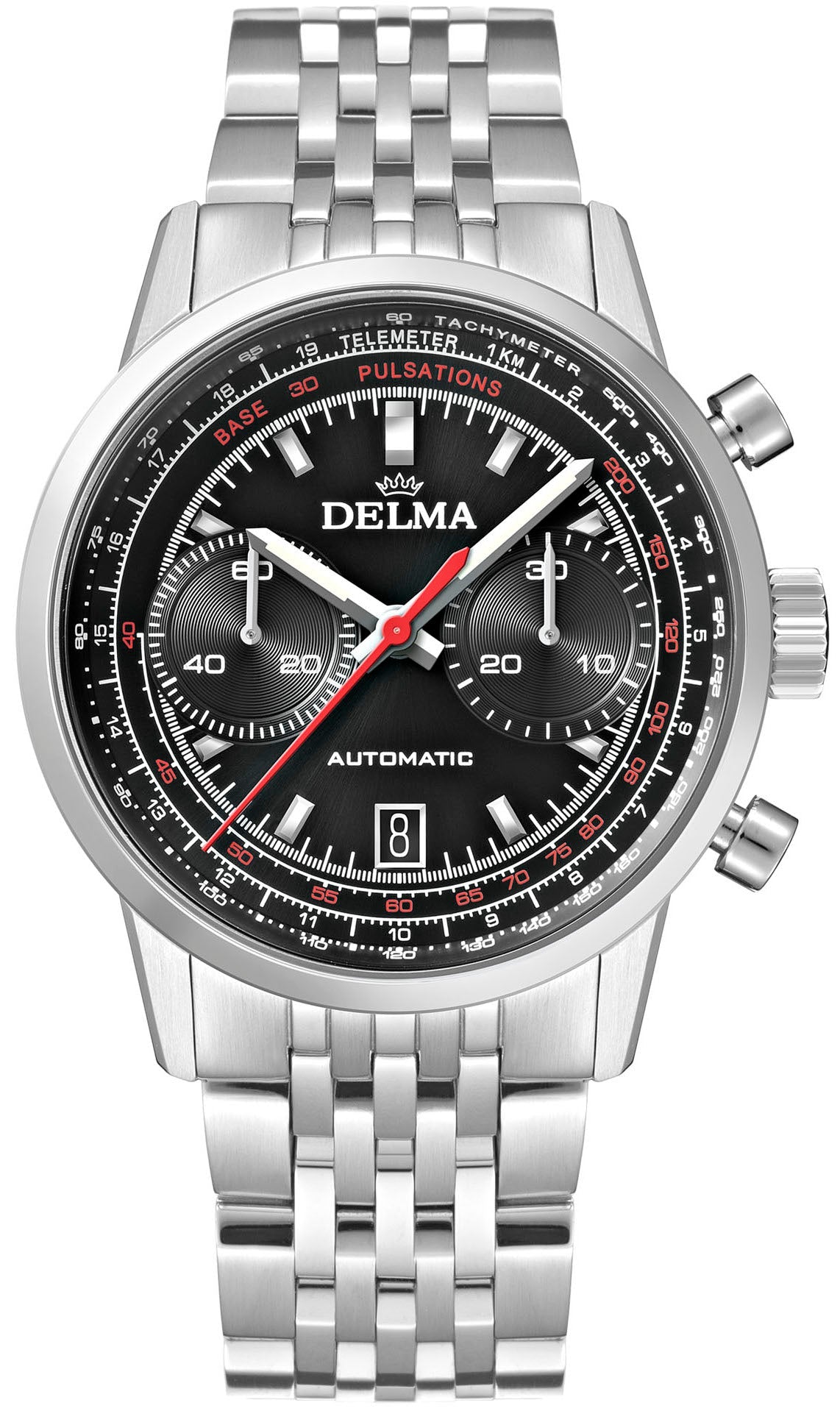 Delma Watch Continental Pulsometer Black