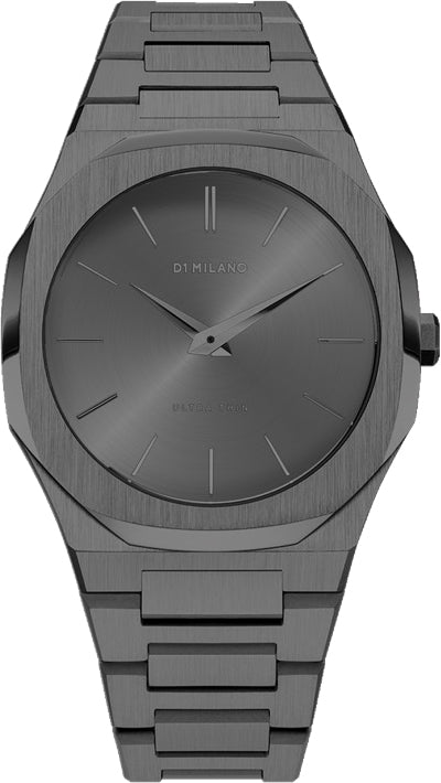 D1 Milano Watch Ultra Thin Monoblock Anthracite - Grey