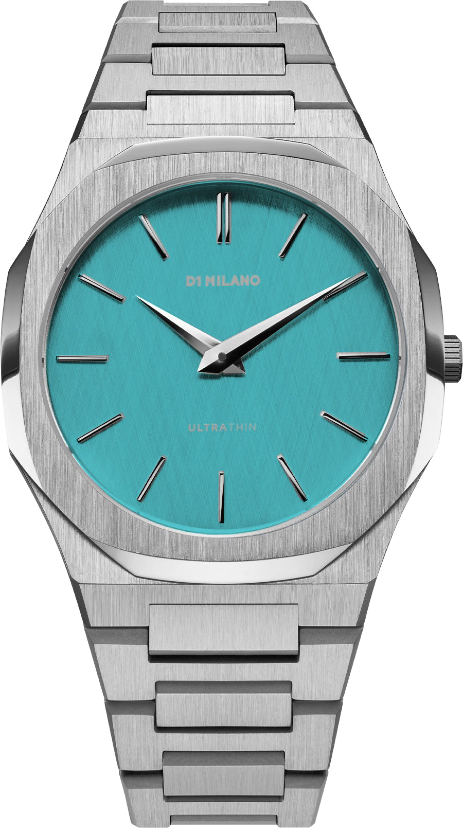 D1 Milano Watch Ultra Thin Light Blue Linen