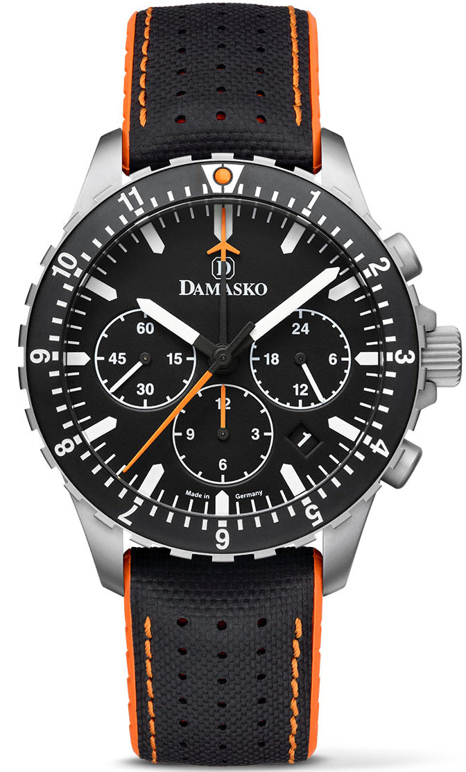 Damasko Watch DC86 Orange Robby Black Orange - Black