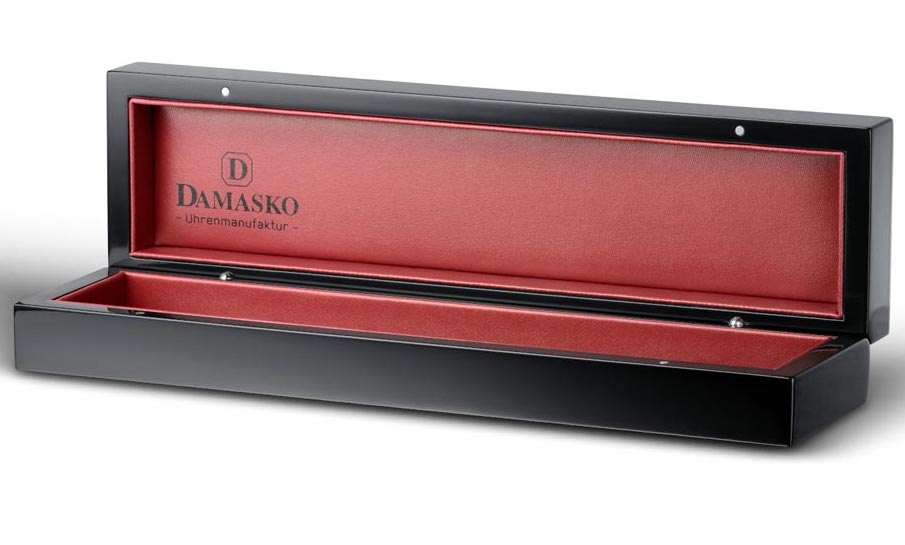 Damasko Watch Box Oblong Black - Black